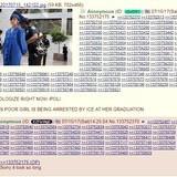 Anon is sorry for her being deported at graduation.